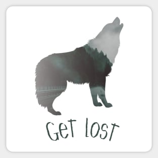 Get Lost Sticker